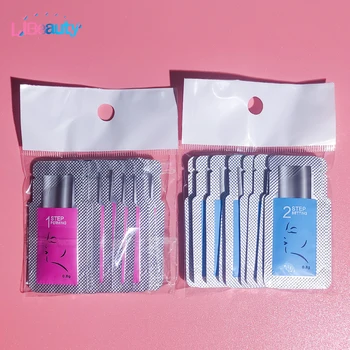 Libeauty 속눈썹 리프트 로션 향 주머니, 빠른 파마 고정 로션, 속눈썹 리프팅 컬, 속눈썹 메이크업 도구, 10 쌍/로트