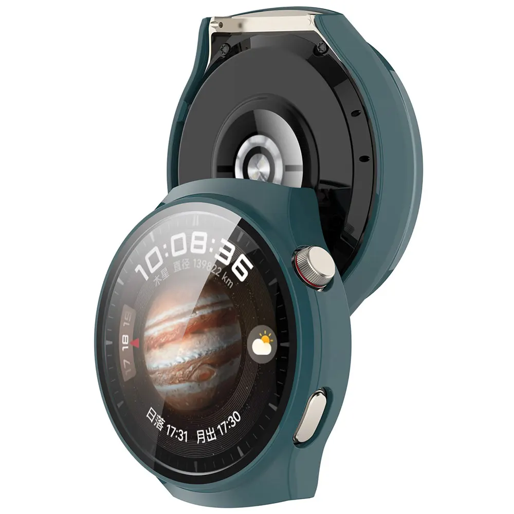 Shockproof Full Screen Protective Case with Tempered Film for Huawei Watch4 Pro Space Edition