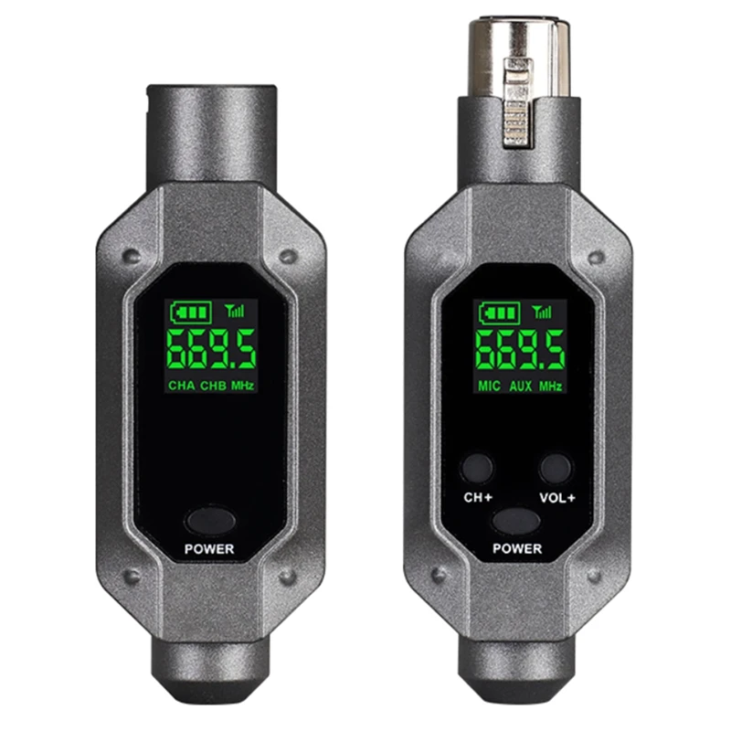 Dynamic-Microphone-Converter-Wired-Microphone-To-Wireless-Transmitter ...