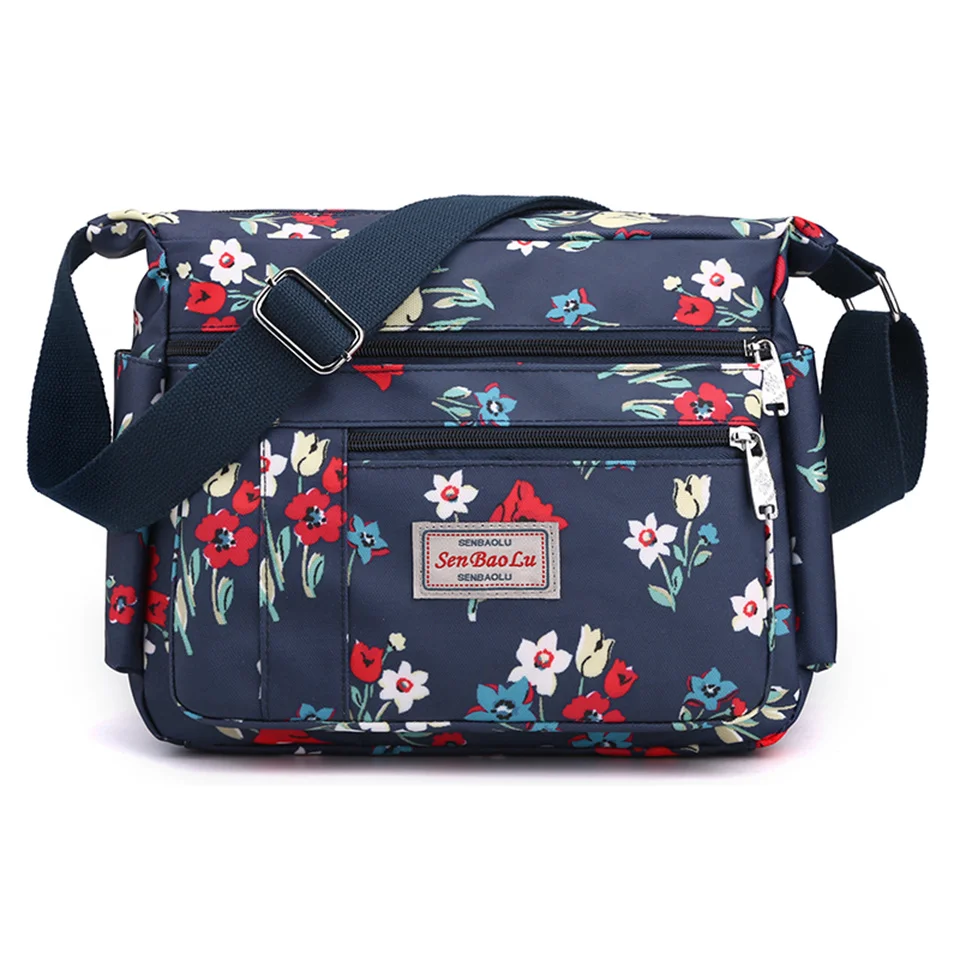 CasualNylonWaterproofCrossbodyBagForSchoolDurableWomen