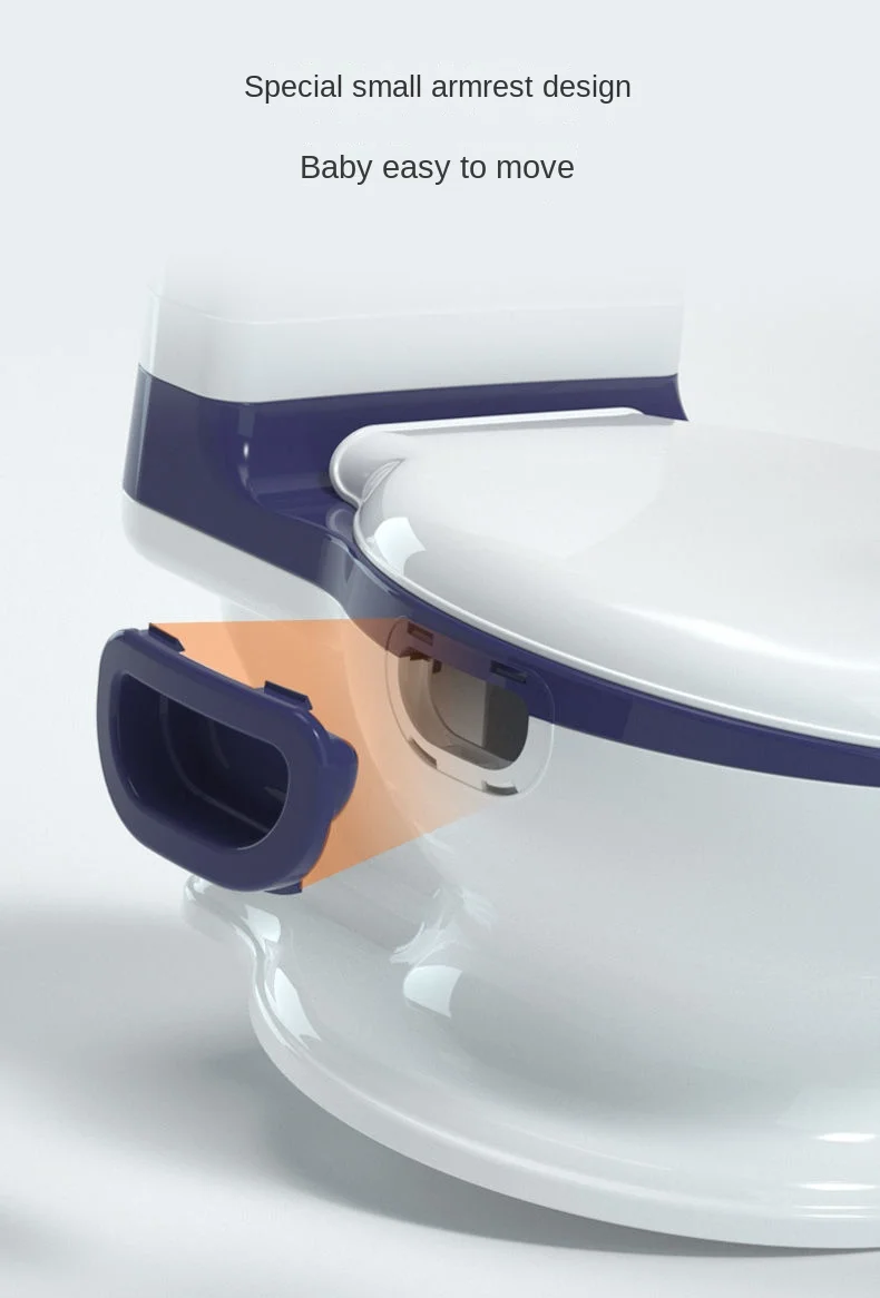 Children'S Potty Pu Cushion 6 Months To 8 Years Simulated Toilet Portable Toddler Potty Kids Travel Training Simulation Toilet