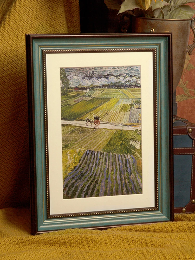 Large Picture Frame Retro Nordic Frame Photo Wall Mounted Custom Size