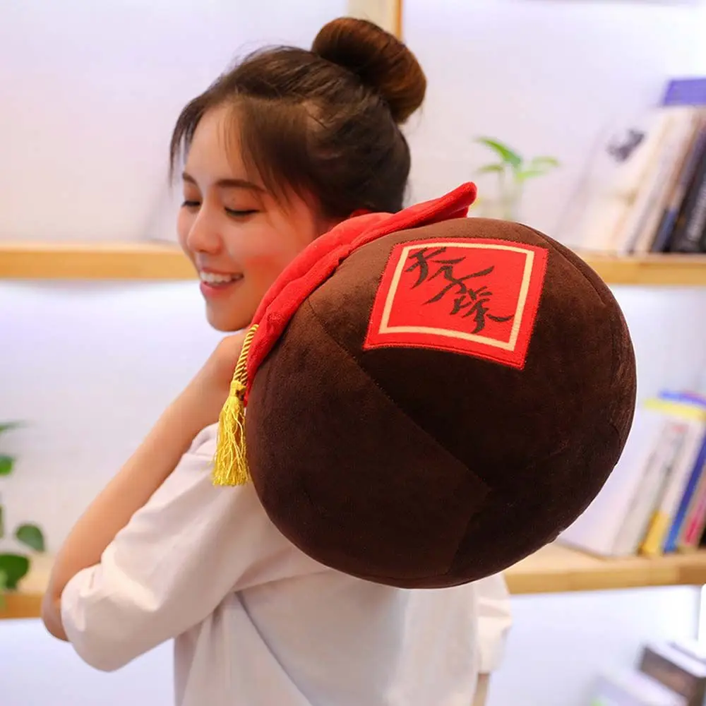 Soft Toy Lan Wang Ji Anime Dolls The Grandmaster Of Demonic Wine Jar Stuffed Toys Plush Toys Wine Jar Plush Doll Mo Dao Zu Shi