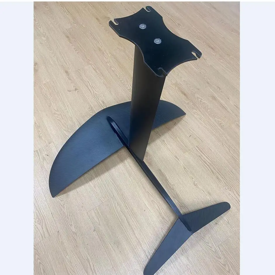 Customized Large Front Wing Full 3K Carbon 60 65 -90cm Mast Black Surfboard Foil WindSurfing SUP Board Plate Mount Hydrofoil wholesale 100pcs black white invisible floating shelf brackets layer board support hidden flush mount without screws gf192