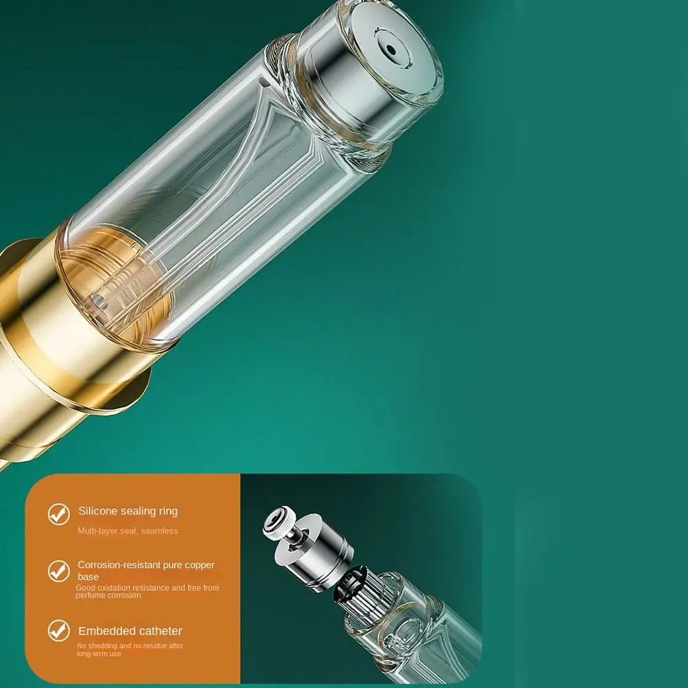 Fragrance Bottom-filled Bottle Fine Mist Atomizer 5ML Spray Bottle Cologne Moisturizer Self-pumping Atomizer