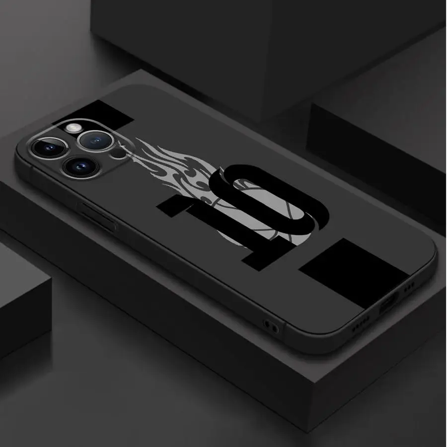 Soft Cover Football Number 7 & 10 Phone Case