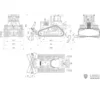 DT60 KIT LESU RC Hydraulic Bulldozer 1/14 Scale Dozer Crawler Painted Pump Light Sound ESC Motor RC Truck Toys for Boys Thzh1269 6