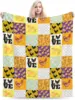 Cute Piggy Blanket Pink Fleece Blanket Super Soft Comfortable Warm Piggy Decorative Bedding for Boys and Girls Gift 6