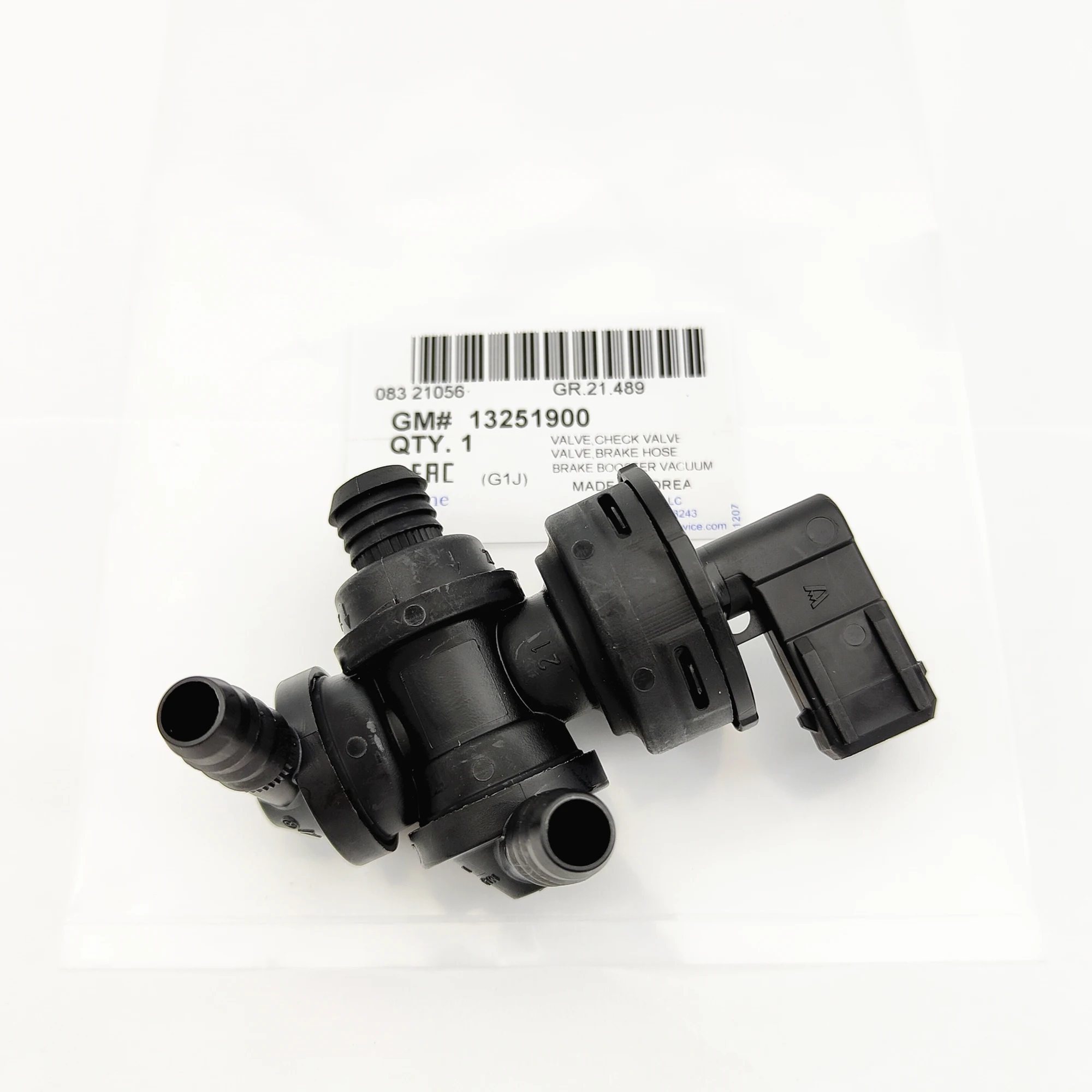 Original Car Brake Booster Vacuum Electromagnetic Check Valve For Chevrolet Malibu Cruze Buick Regal LaCrosse 13251900 brake booster valve