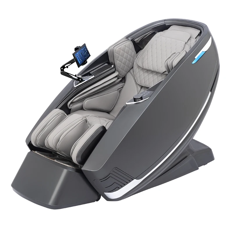 3 Year Warranty 4D Full-body Zero Gravity Heat Massager Chair SL-Track 7 inch Screen Controller Home 3D Top-luxury Massage Sofa 6