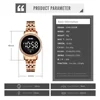 SKMEI 1669 Simple Date Time Watches For Female reloj mujer Digital LED Touch Women Watch Diamond Waterproof Ladies Wristwatches 5