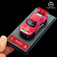 TimeMicro1:64 skyline GTR R35 Christmas Edition Red high-tail simulation alloy car model 1