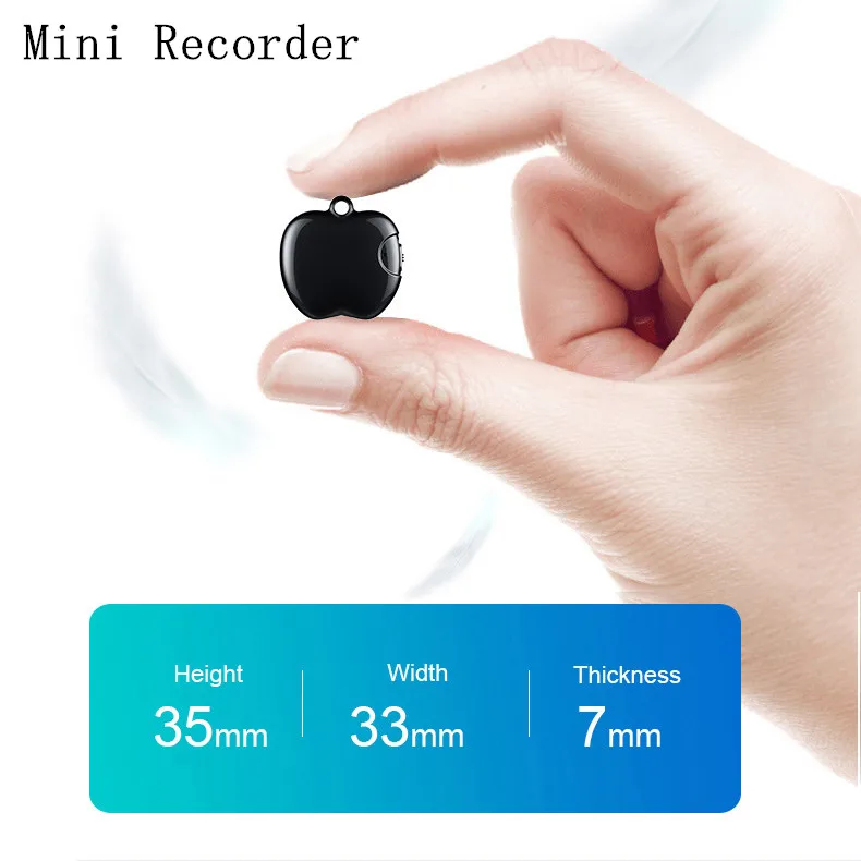 Newest Mini Digtal Voice Recorder Activated Secret Micro Dictaphone
