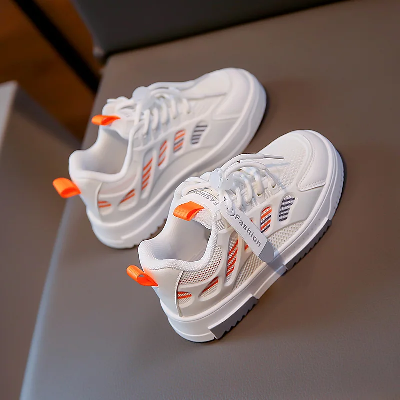 Jungen Sneakers Mädchen Atmungsaktive Sportschuhe für Kinder Herbst Rutschfeste Casual Student Outdoor Schuhe Korbschuhe_voghion.com