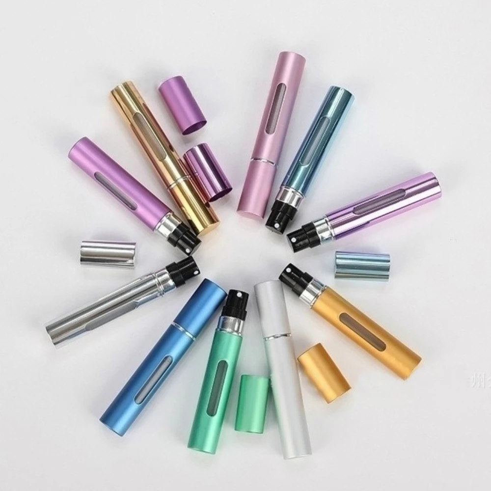 10ml Portable Refillable Aluminum Perfume Atomizer Spray Bottle