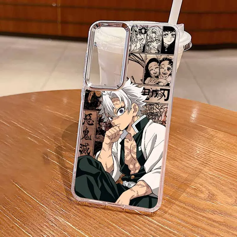 D-emons S-layers Anime Transparent Soft Phone Case
