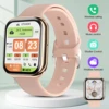 Men Lady Gift 2025 Smart Watch Smartwatch BT Call Waterproof Heart Rate Monitor Touch Dial Music Fitness Tracker Sports Watches
