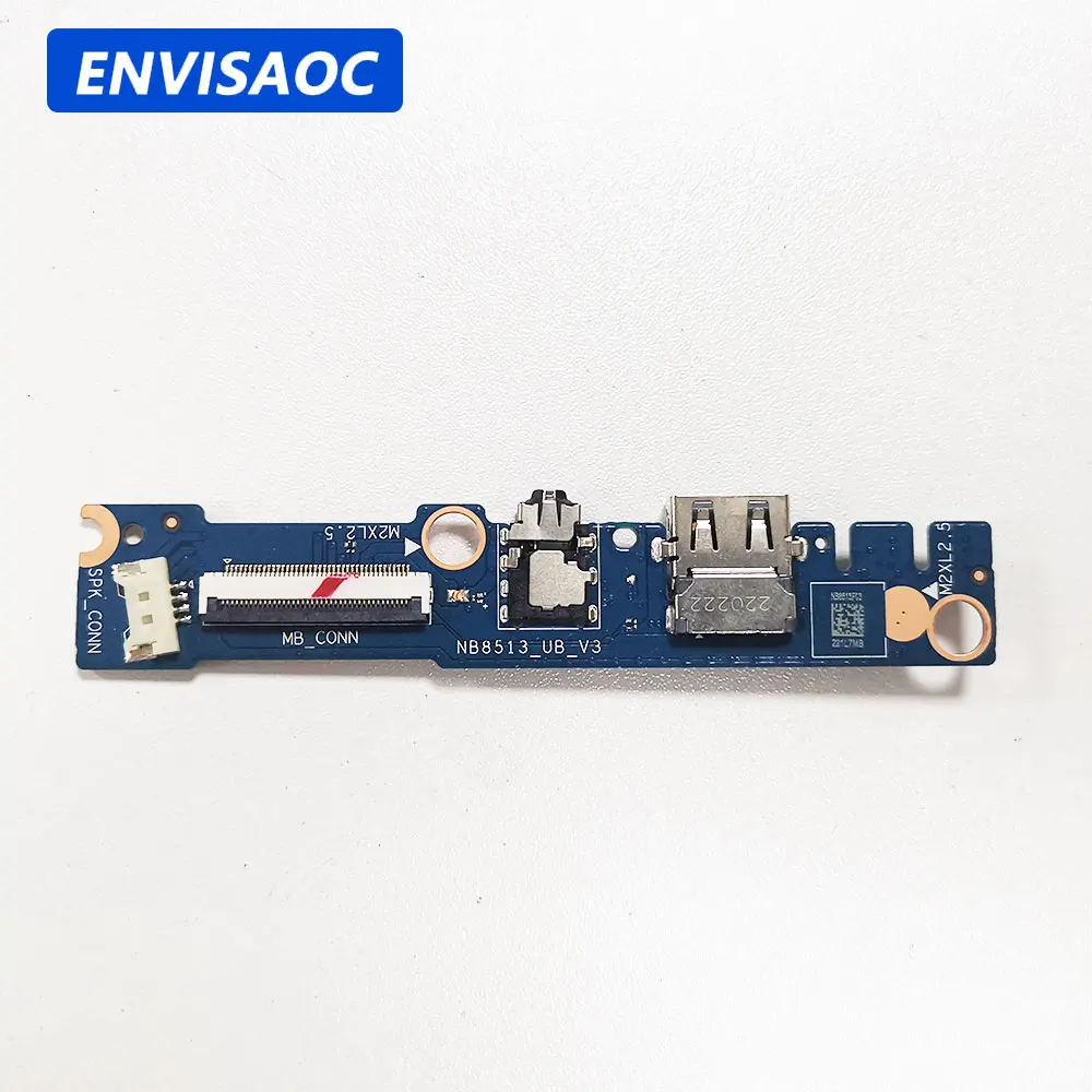 

For Acer Aspire 5 A514-52 A514-52G A315-34 A514-33 N19H1 N19H2 Laptop USB Jack Audio Headphones interface Board NB8513_UB_V3