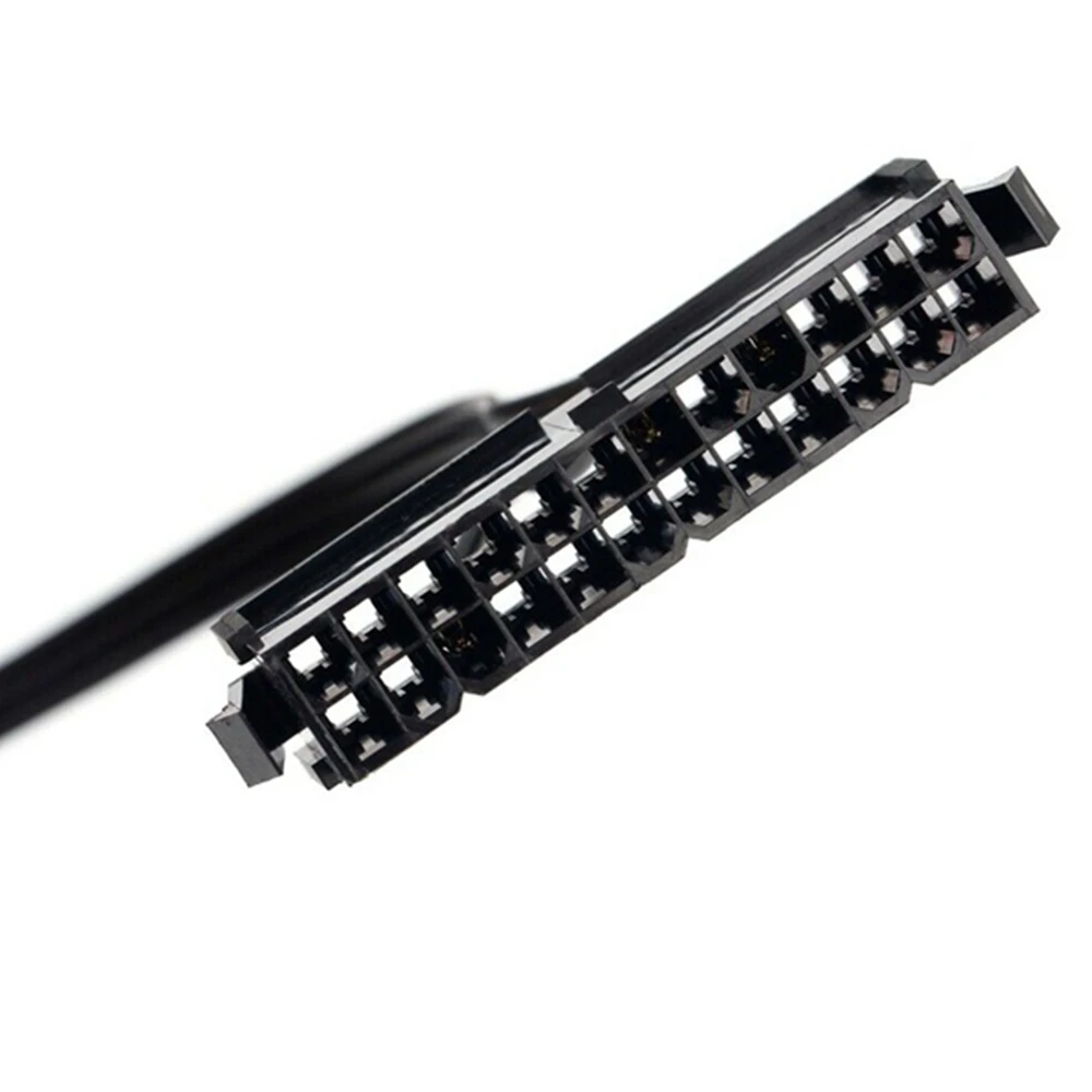 24 Pin Female ATX PSU Power Supply Starter Tester Start Up Jumper ON OFF Switch Cable 18AWG 30CM power supply
