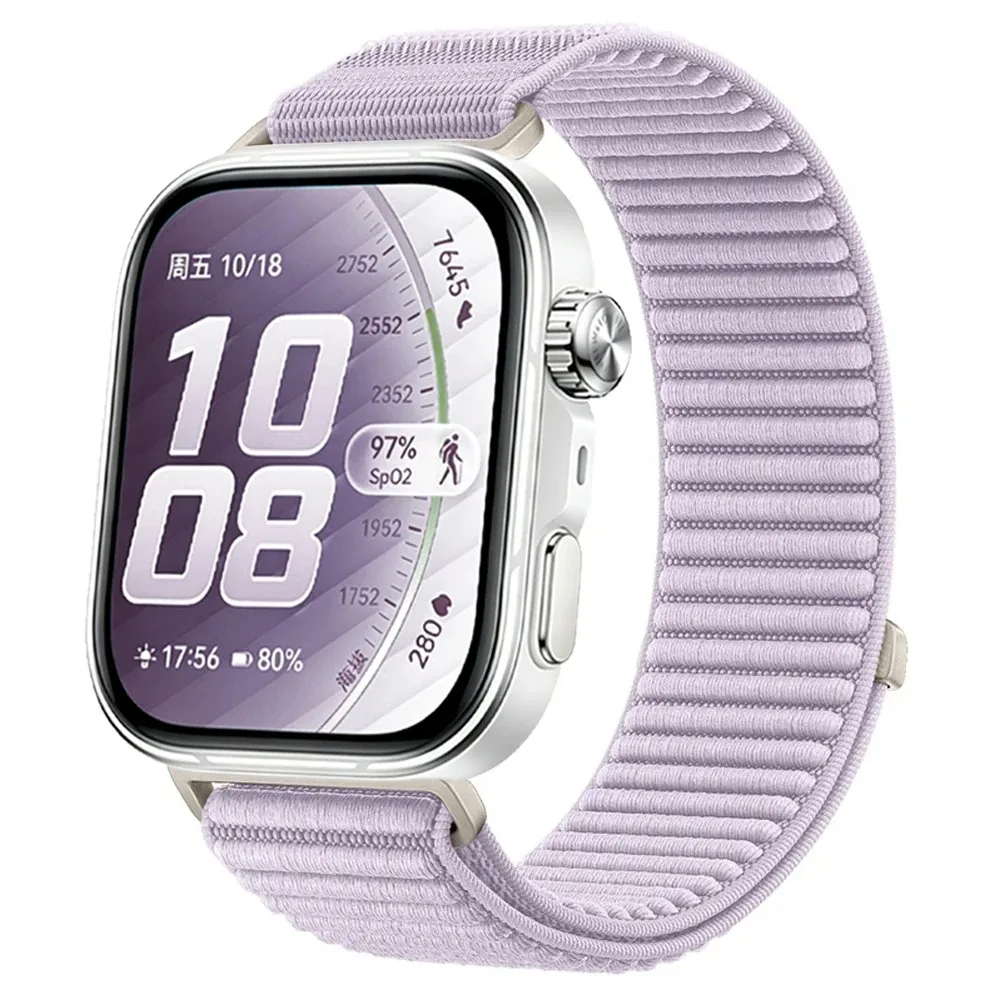 Premium Nylon Loop Strap - Braided, Comfortable, Breathable Band for Smartwatch
