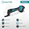 Brushless Oscillating Multifunctional Tool  6 Gears Cordless Electric Renovator Home Decoration Trimmer For Makita 18V Battery 2