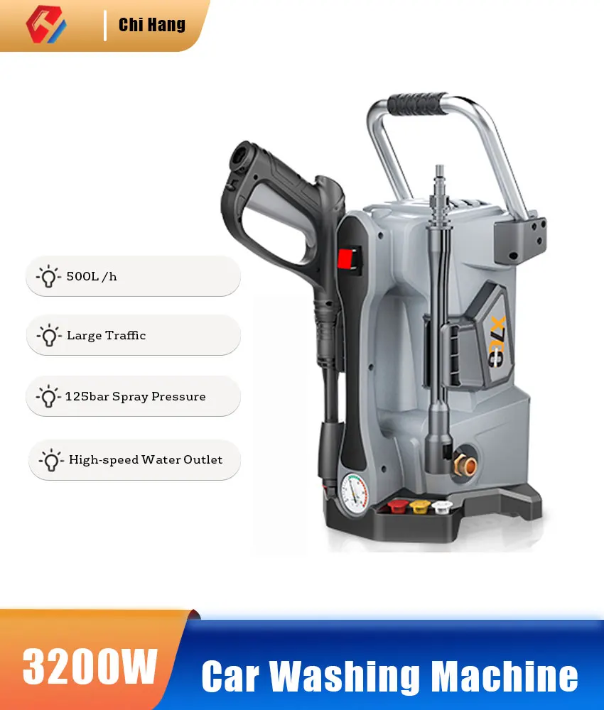 

Мощная автомоечная машина высокого давления, артефакт, домашний маленький автоматический старт-стоп, очистка, портативный водяной насос