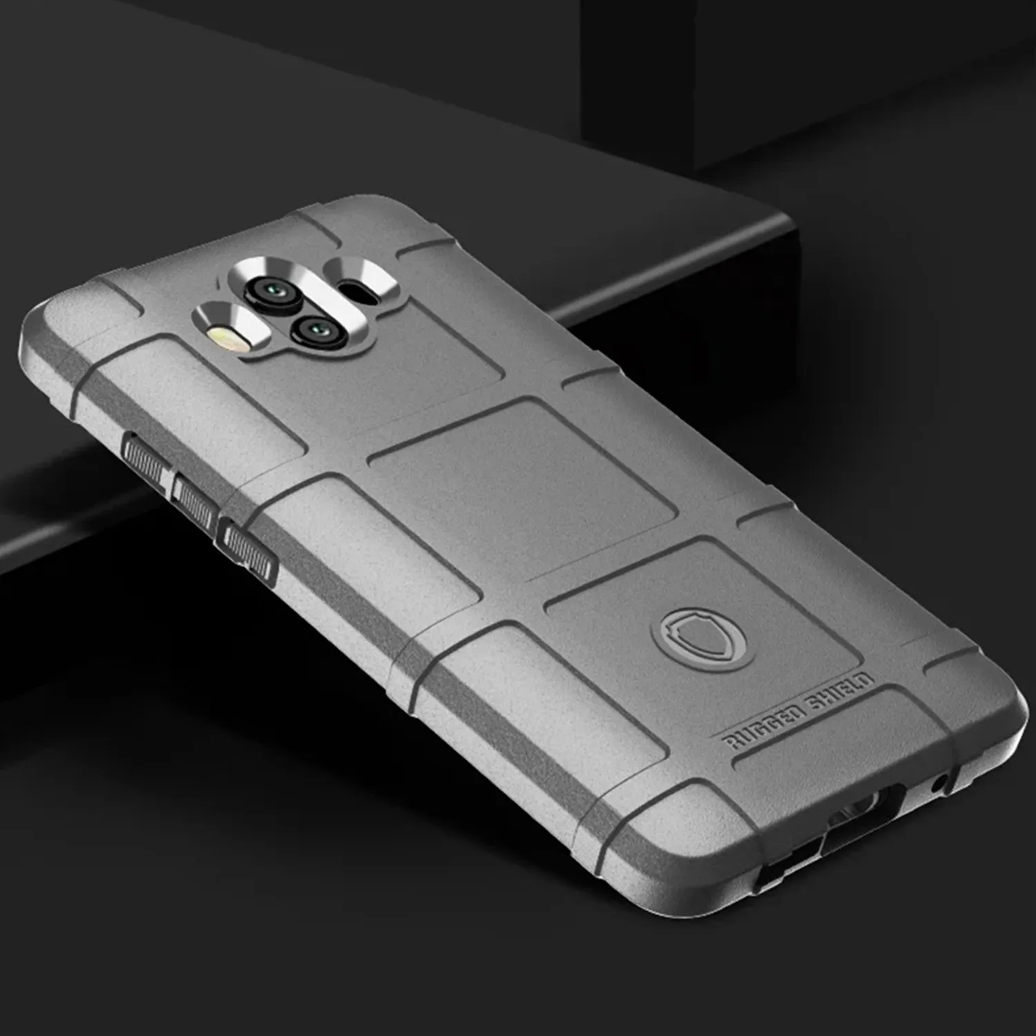 Armor Shield Soft Silicone Back Cover, Anti-Knock Matte Phone Case