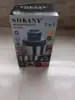 Meat Grinder with 2 Stainless Steel Bowls, 500W Electric Food Processors, Bi-Level Bladesand Spatula for Baby Food, Meat 5