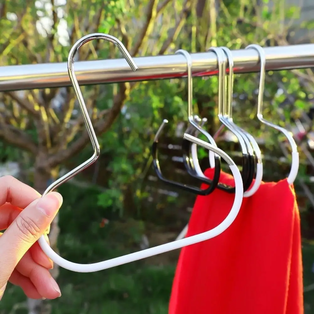 Durable Circle Ring Hat Hanger Non-marking Non-slip Hat Storage Hook Scarf Towel Tie Hanging Rack 3
