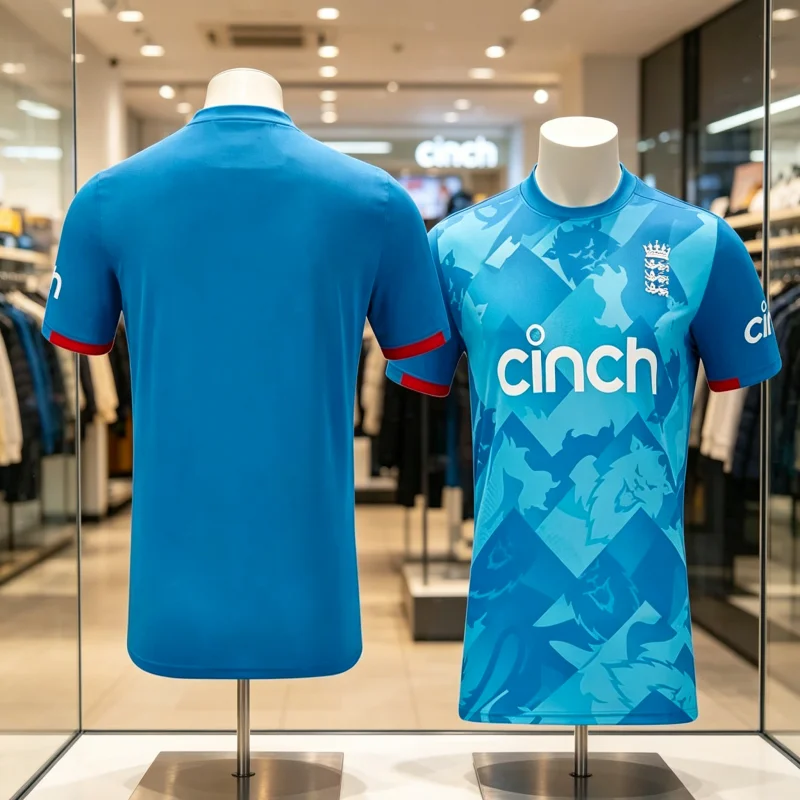 2026 England Cricket Kurzarm-Trikot, limitierte Auflage, schweißabsorbierend, schnell trocknend, für Herren und Damen, Trainings-T-Shirt, Familien-Kinder-T-Shirts