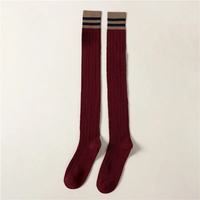 Cozy Thermal Over-the-Knee Knit Socks for Women - Warm & Stylish Winter Essentials