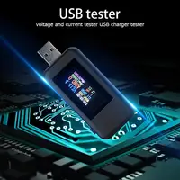 10 in 1 USB Tester DC Digital Voltmeter Amperimetro Current Voltage Meter Amp Volt Ammeter Detector Power Bank Charger Indicator 2
