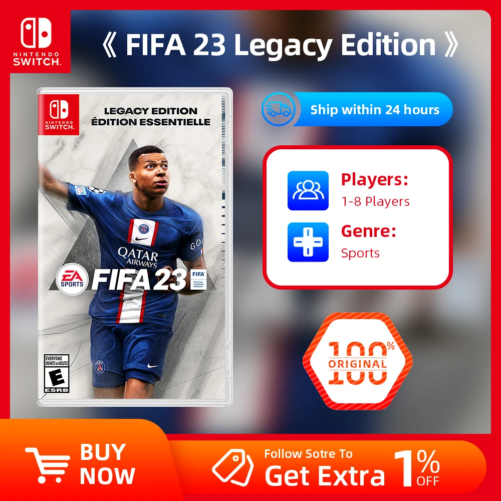FIFA 23 Legacy Edition Nintendo Switch, Nintendo Switch – OLED Model,  Nintendo Switch Lite 74455 - Best Buy