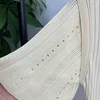 Summer Spring New French Elegant Fragrance High-end Slimming Knitted Mermaid Dress Hollow Slimming Fish Tail Knit Dress 5