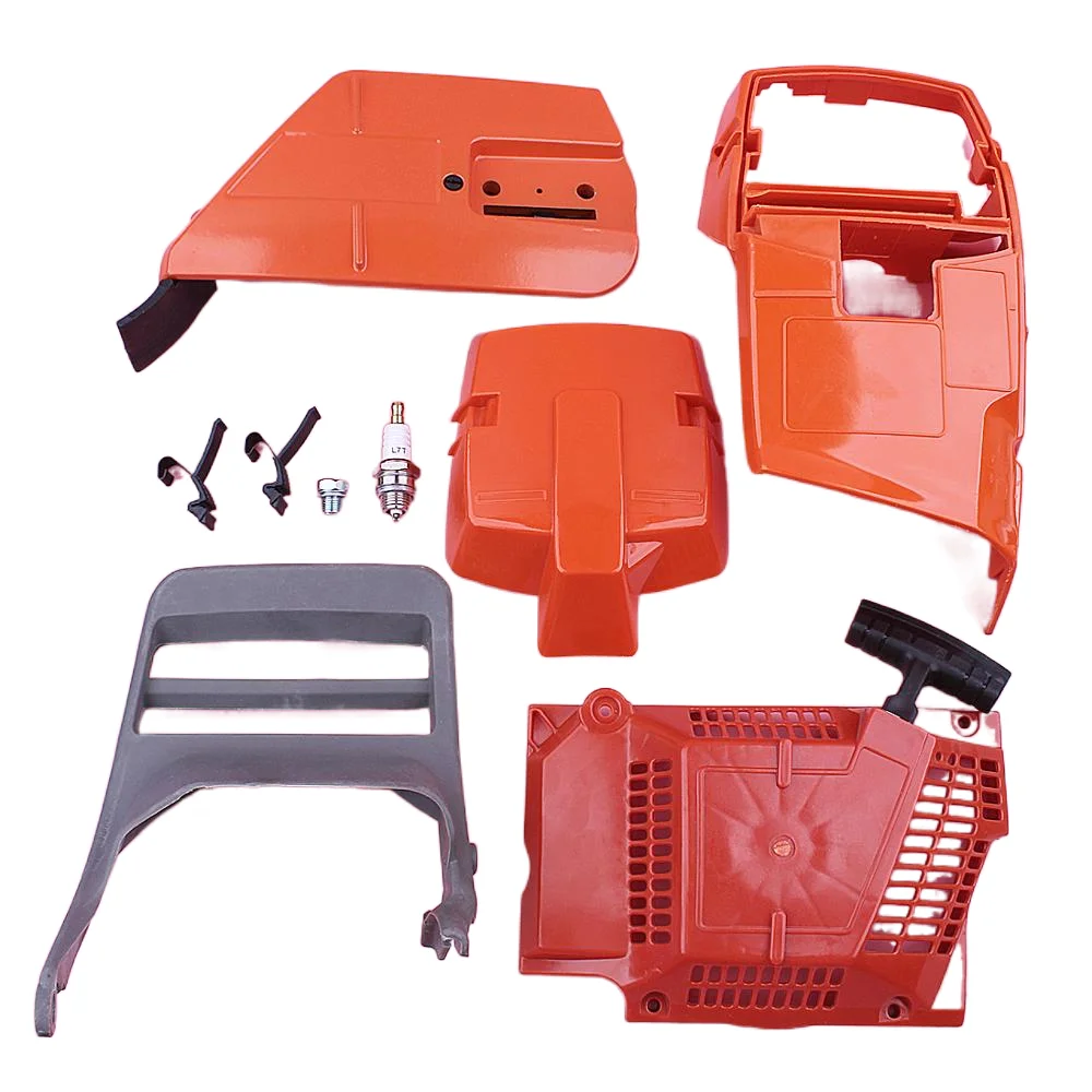 Adefol Recoil Starter & Brake Handle Kit For Husqvarna 372 371 365 362 – Top Cover & Filter
