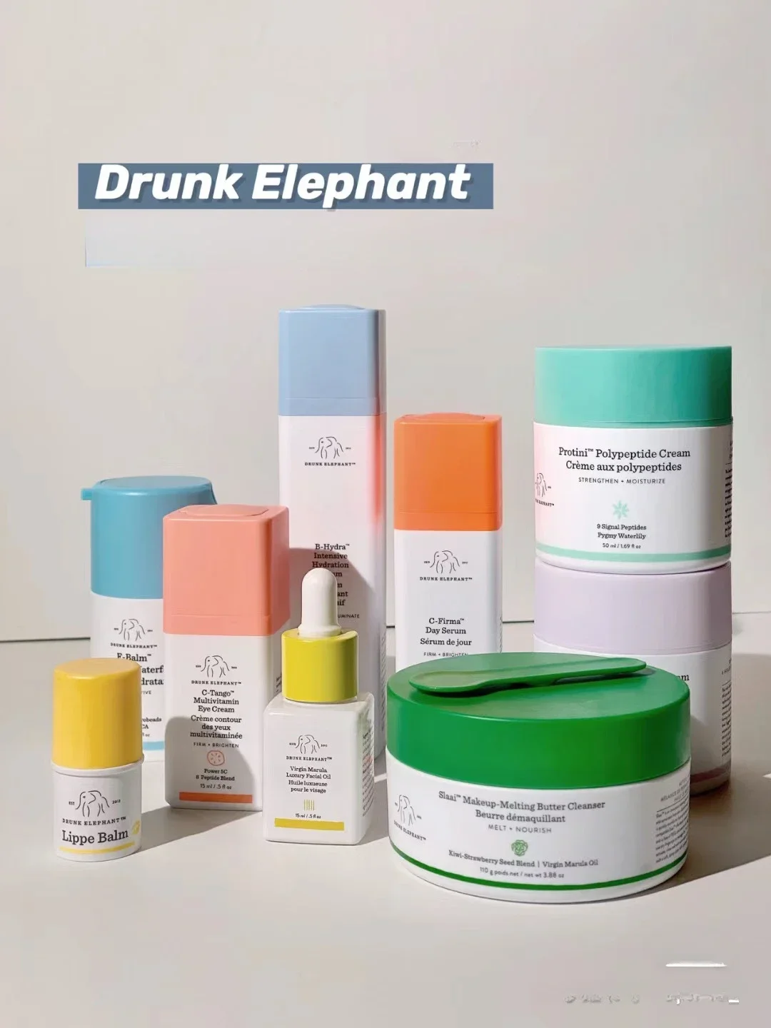 

Drunk Elephant Lala Retro Whipped Cream B- Hydra Hydration Serum Polypeptide Cream Moisturize Face Skin Care Original Wholesale