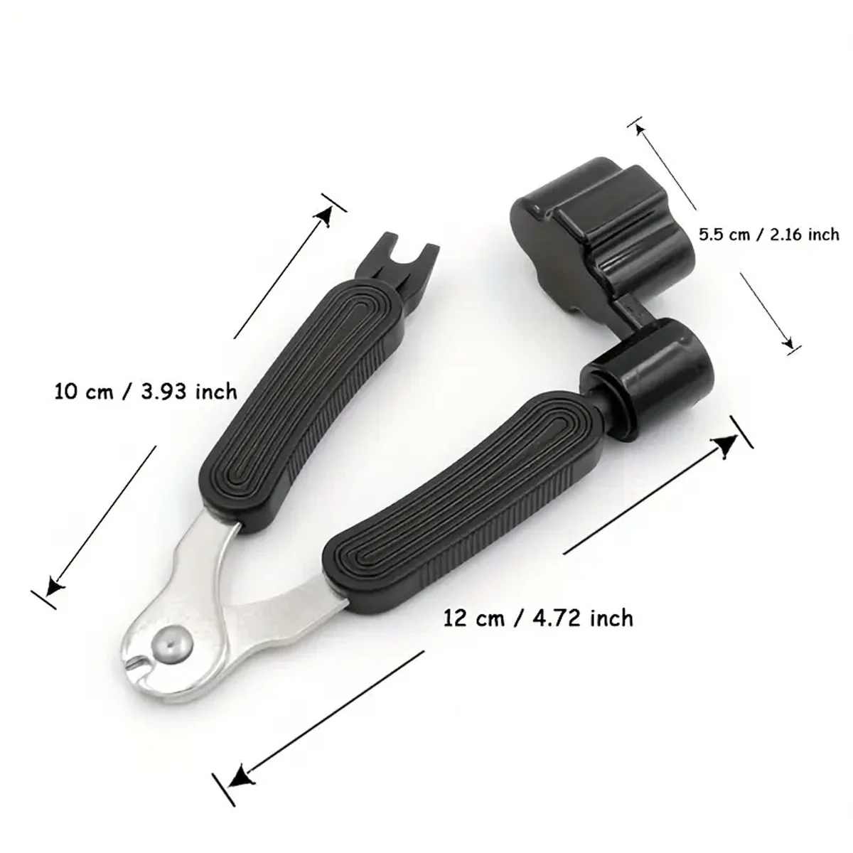 1pc 3-in-1 Guitar String Winder With Peg Winder String Cutter And Pin Puller Instrument Maintenance And Repair Tool guitar repair tool guitar accessories guitar string changing tool