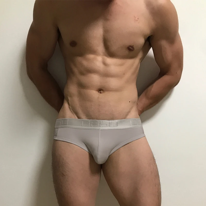 

Fashion new men's panties breathable thin section modal solid color low waist sexy trend men's underwear