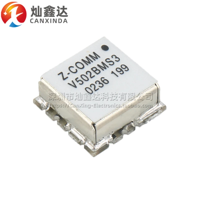 1PCS/ V502BMS3 imported SMD VCO crystal frequency 700-1400MHZ 800M high frequency voltage controlled oscillator
