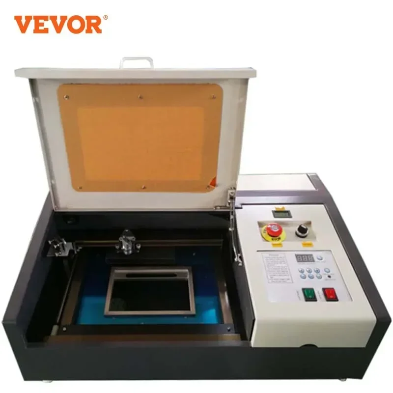 Incisore Laser Vevor 50W Macchina Per Incisione Laser Co2 300*200Mm Stampante Strumenti Per La Lavorazione Del Legno Stampante Laser Cutter E Incisore