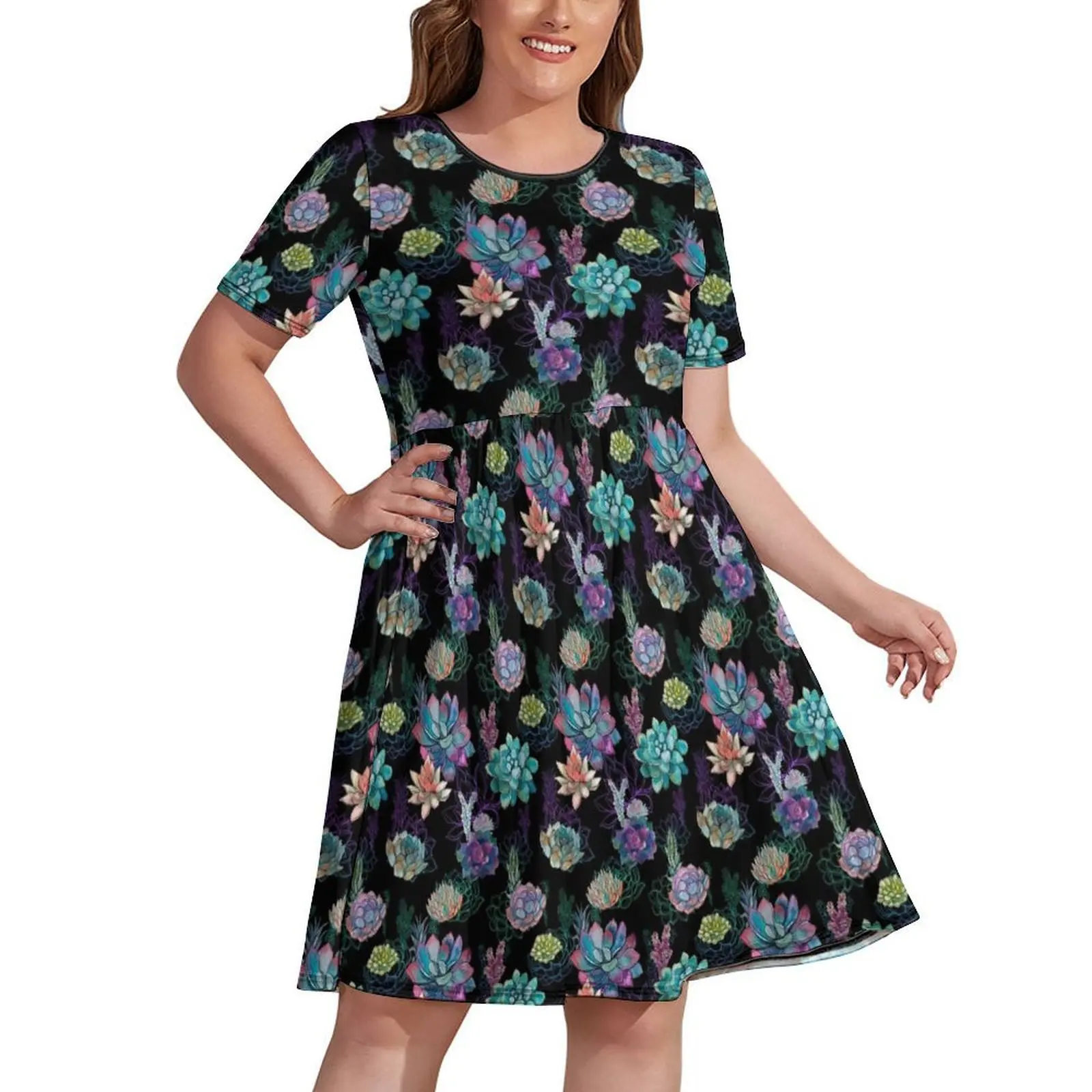

Black Succulent Dress women's elegant loose dresses sexy short dresses daring dresses for womens 2024