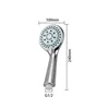 10cm big Handheld Shower Head Water Sprinkle Bathroom Shower Accessories Multi-functions 4-speed ABS Universal Interface 6