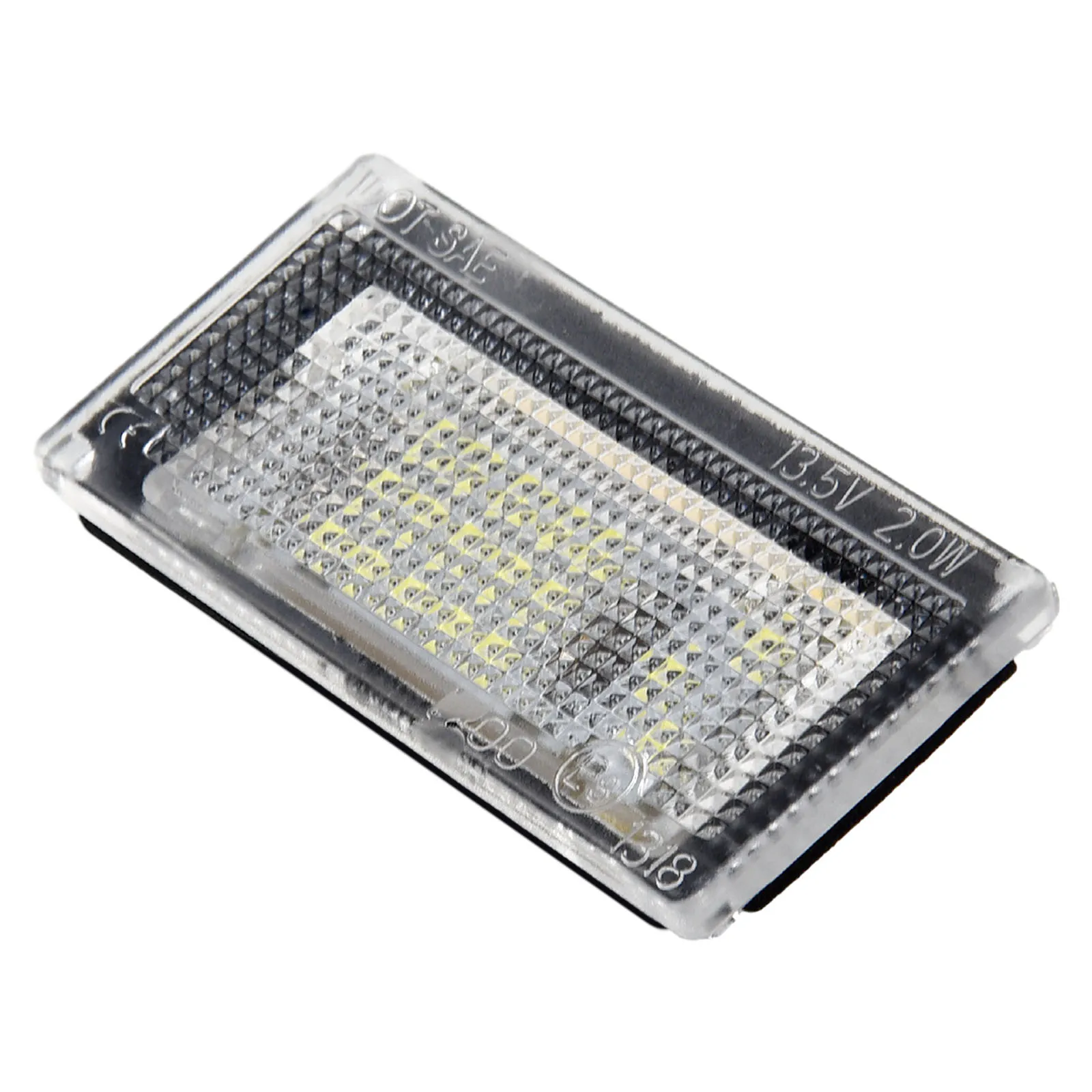 

2pcs 18 LED License Plate Light For BMW Mini For Convertible R52 2004-2008 High Brightness Car License Plate Lights
