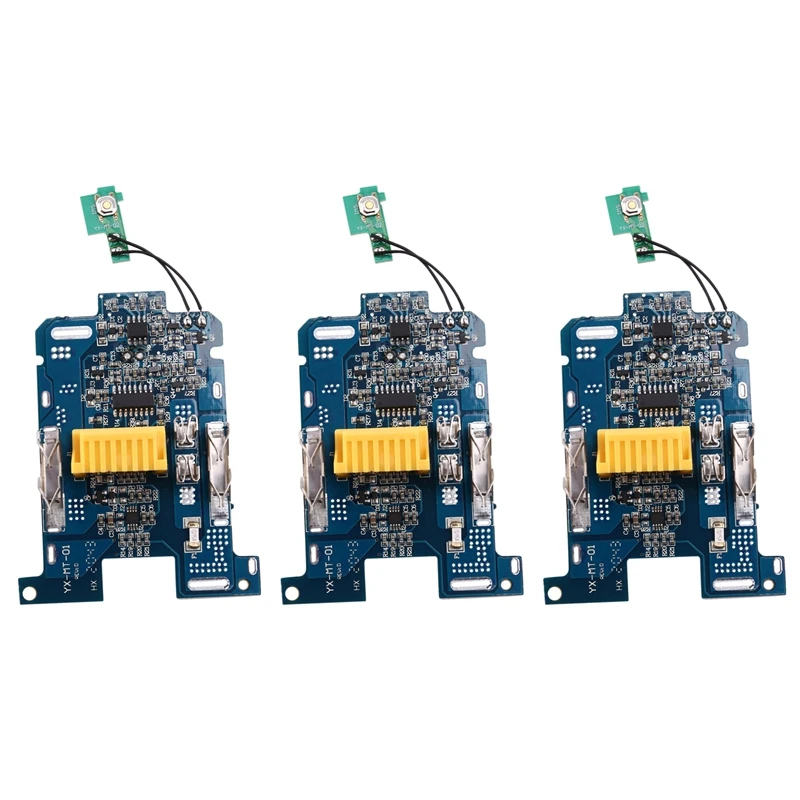 

Лучшие предложения, защитная плата BMS PCB для литий-ионного аккумулятора 3X BL1830, для электроинструмента Makita 18 в BL1815 BL1860 LXT400 Bl1850