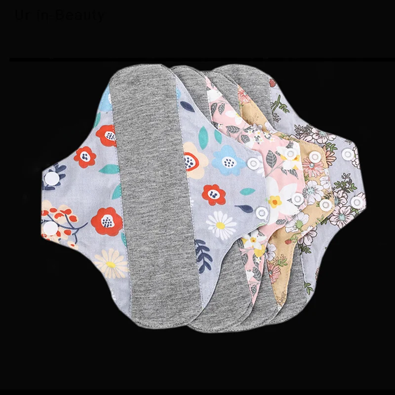 1PCS 18/23CM Anti-slip Graphene Antimicrobial Sanitary Pads Reusable Care Pads Breathable Maternity Menstrual For Women