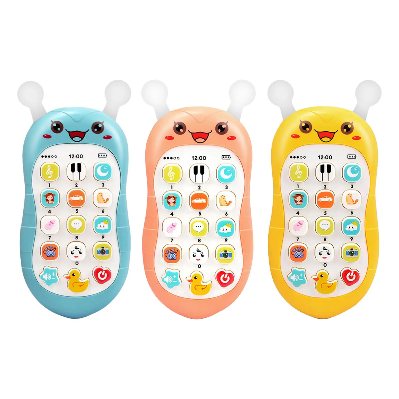 

Kids Mobile Phone Toy Baby Phone Toy 15 Songs for Infants Baby