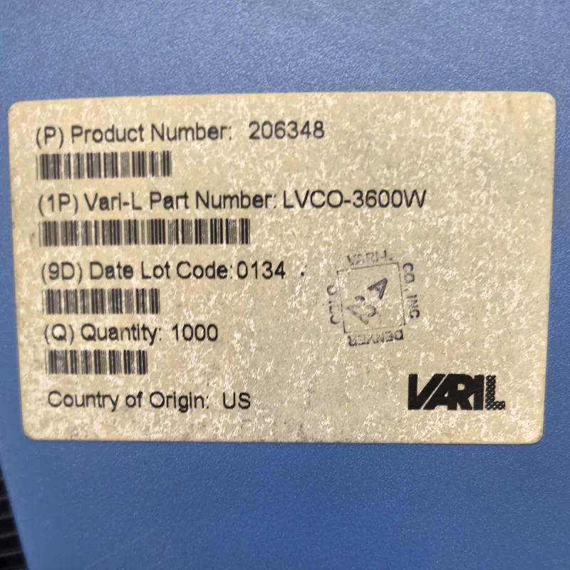 LVCO-3600W VCO 3600MHZ 3.6GHZ Voltage Controlled Oscillator