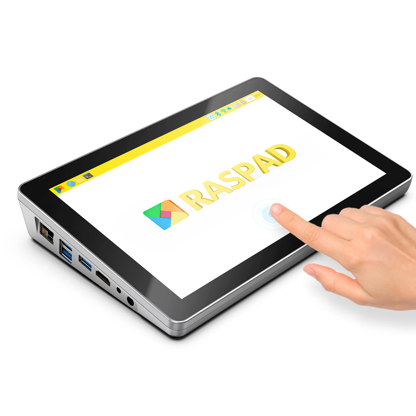 SunFounder RasPad 3.0 pour Raspberry Pi 4B avec écran tactile 10.1 "et  batterie intégrée pour IoT, programmation, jeux, impression 3D