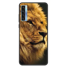 Elegant Silicone TPU Protective Case - Lovely Design for TCL 20s T7730 (49)