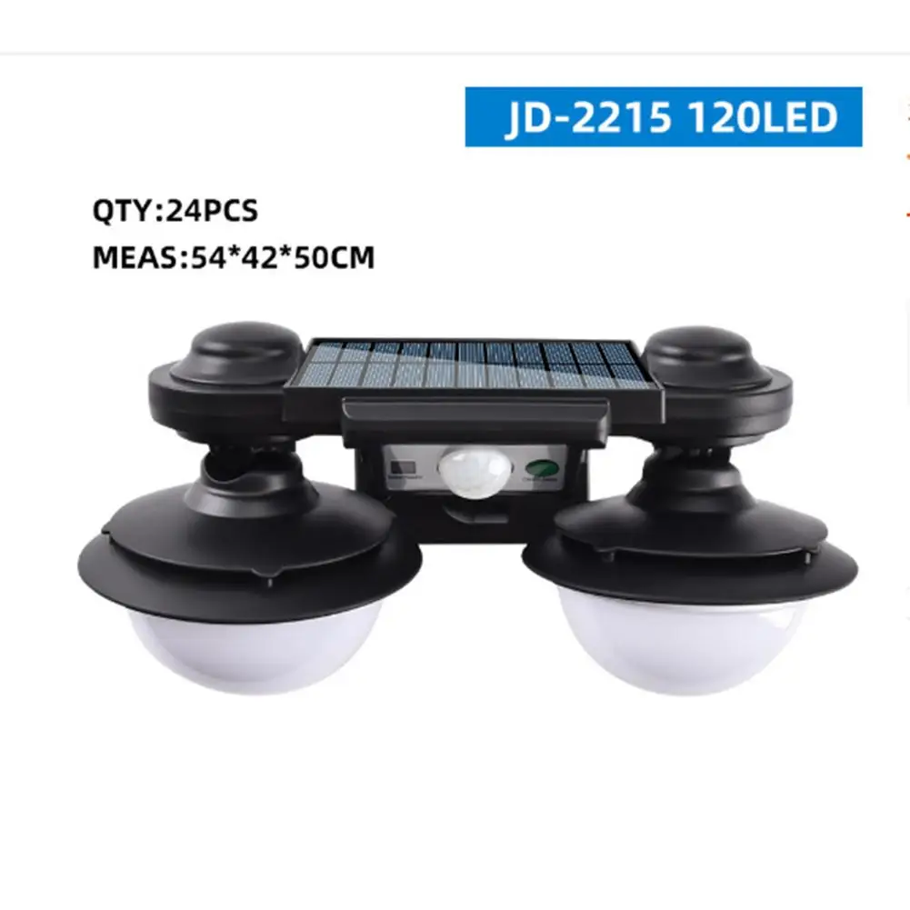 50w 3.6v Outdoor Led Solar Light Wall Lamp With Remote Control For Yard Patio Garden Pathway Porch Decor Outdoor Lighting